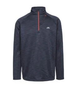 Trespass Mens Collins Half Zip Fleece Top (Fern Marl) 7 Trespass Mens Collins Half Zip Fleece Top (Fern Marl) -Featured Men'S Clothing Stores 000738AB57577FBBB73D65B9006C4F904F3BE8D1345FFDCC2BEB3322DCA97A5F