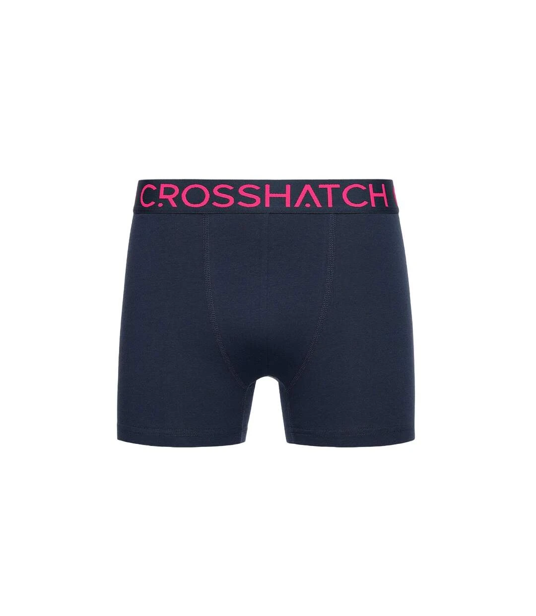 Crosshatch Mens Chasma Boxer Shorts (Pack Of 5) (Navy) 6 Crosshatch Mens Chasma Boxer Shorts (Pack Of 5) (Navy) - Image 4