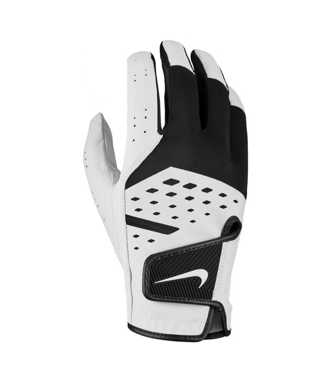 Nike Tech Extreme VII Leather 2020 Right Hand Golf Glove (White/Black) 3 Nike Tech Extreme VII Leather 2020 Right Hand Golf Glove (White/Black)