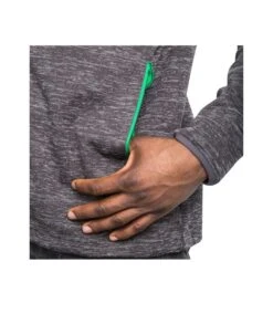 Trespass Mens Hendricks Waterproof Softshell Jacket (Dark Grey Marl/Clover) -Featured Men'S Clothing Stores 035A09A8FF37A558A914820C8B39A3E721D362CDFB76C35991490422B7B841CF