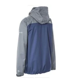 Trespass Mens Wooster Waterproof Jacket (Navy)