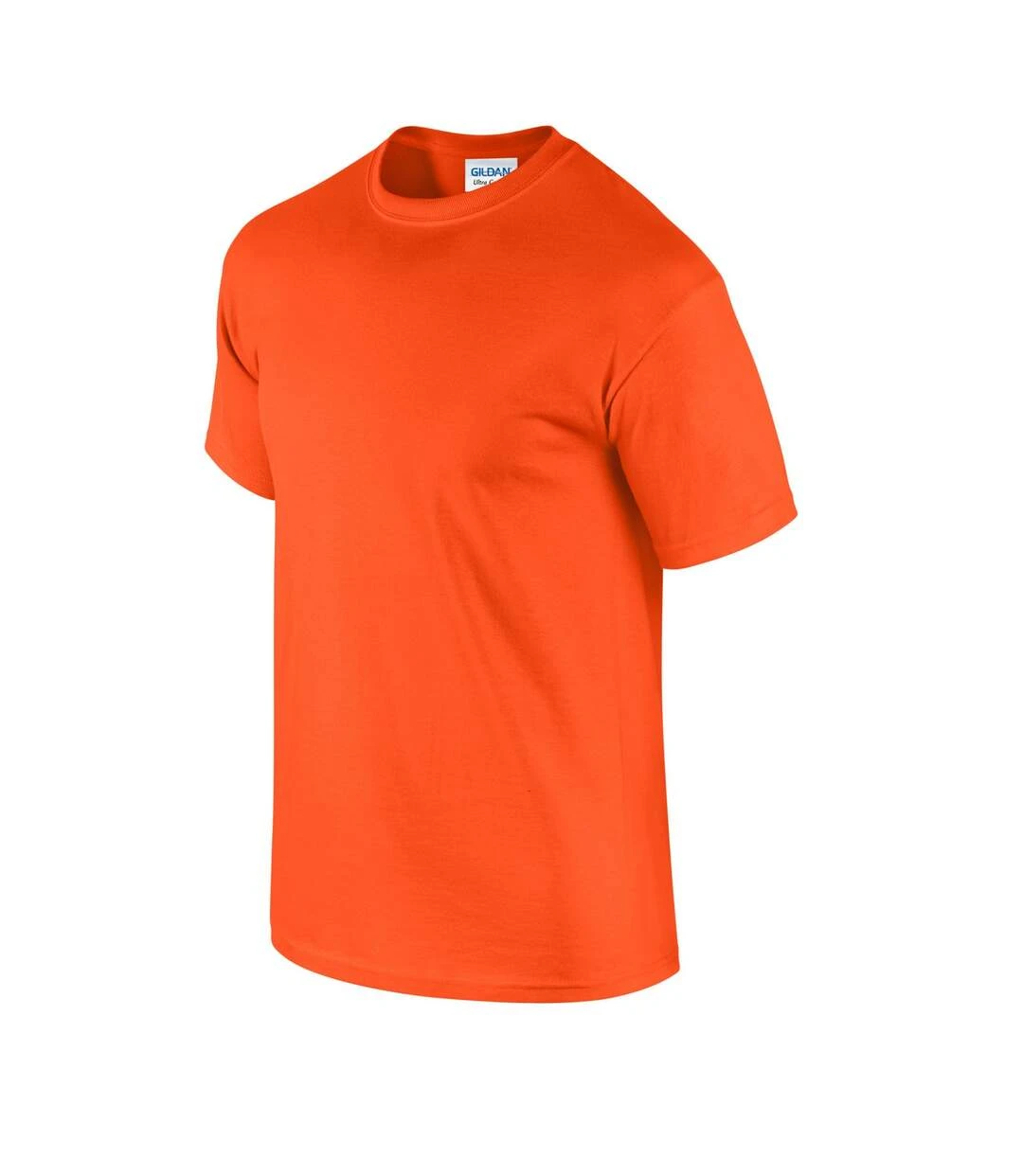 Gildan Mens Ultra Cotton T-Shirt (Orange) 5 Gildan Mens Ultra Cotton T-Shirt (Orange) - Image 3