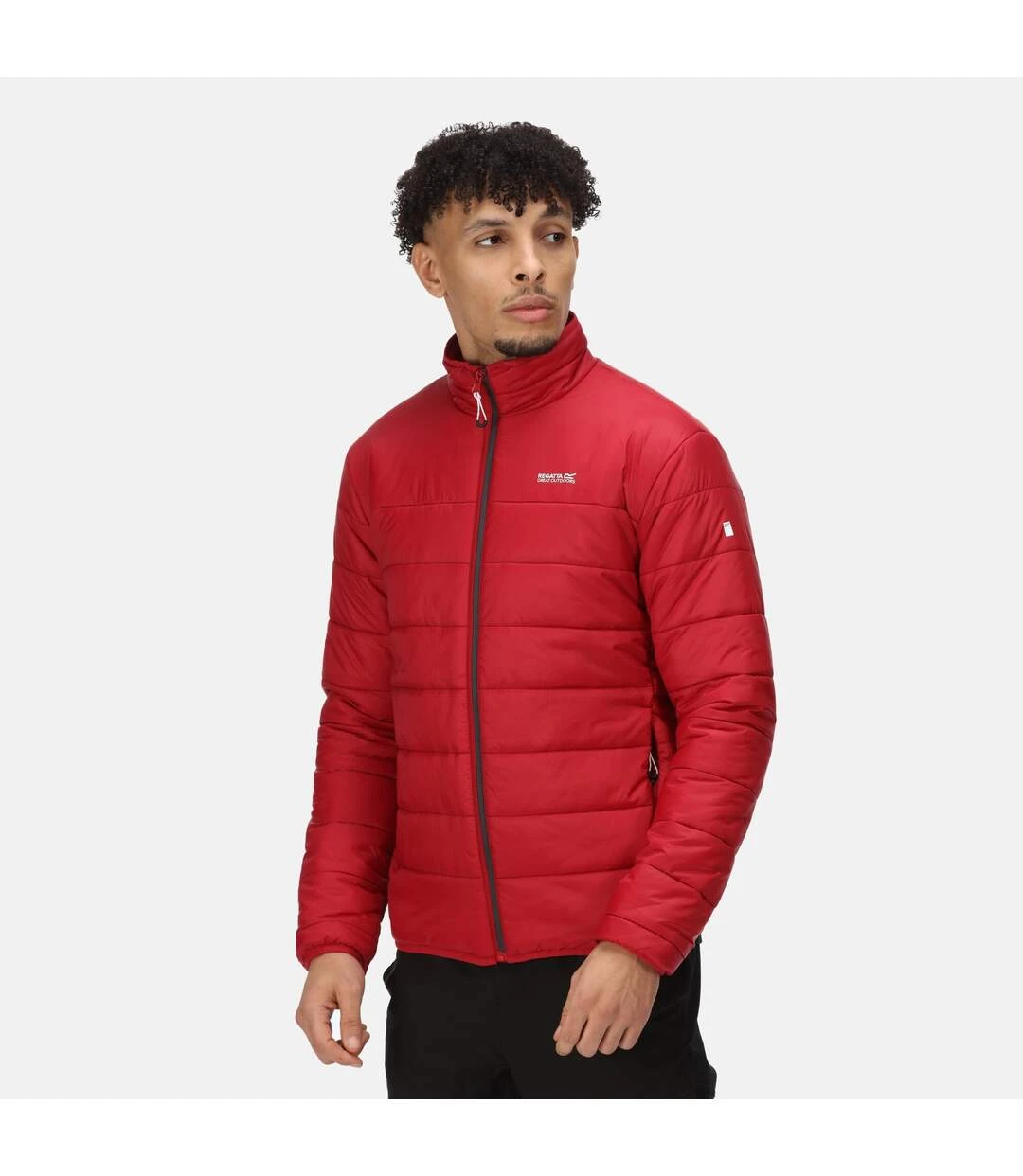 Regatta Mens Freezeway III Padded Jacket (Dark Red) 5 Regatta Mens Freezeway III Padded Jacket (Dark Red) - Image 3