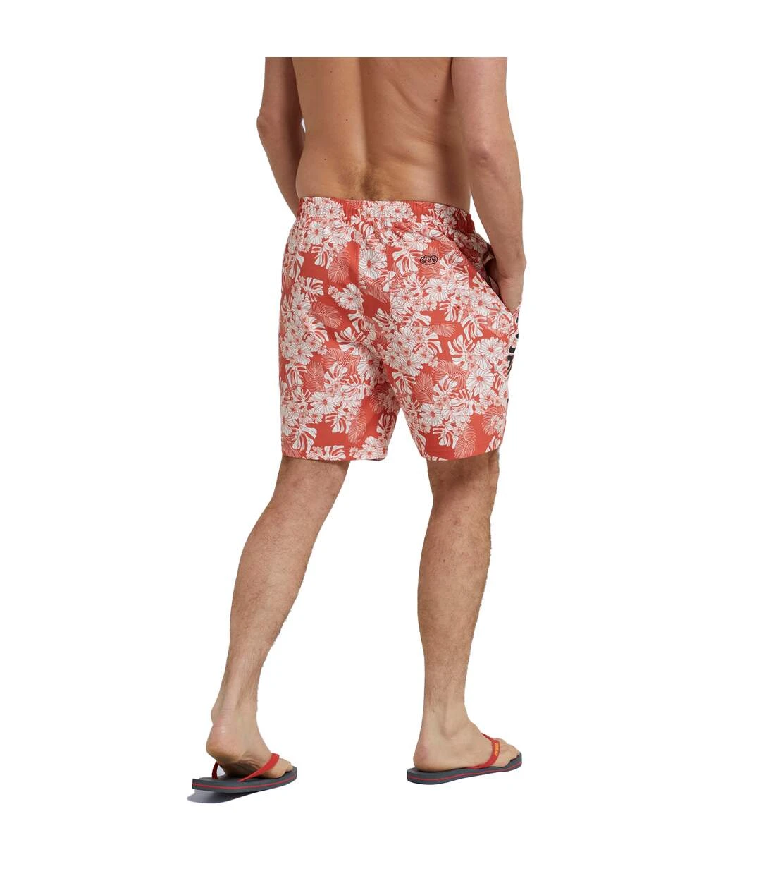 Animal Mens Deep Dive Printed Boardshorts (Red) 4 Animal Mens Deep Dive Printed Boardshorts (Red) - Image 2