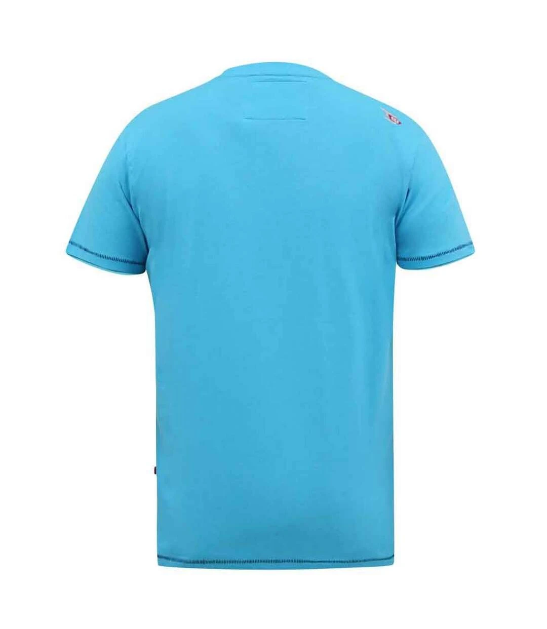 Duke Mens Rushden D555 Superior T-Shirt (Turquoise) 4 Duke Mens Rushden D555 Superior T-Shirt (Turquoise) - Image 2