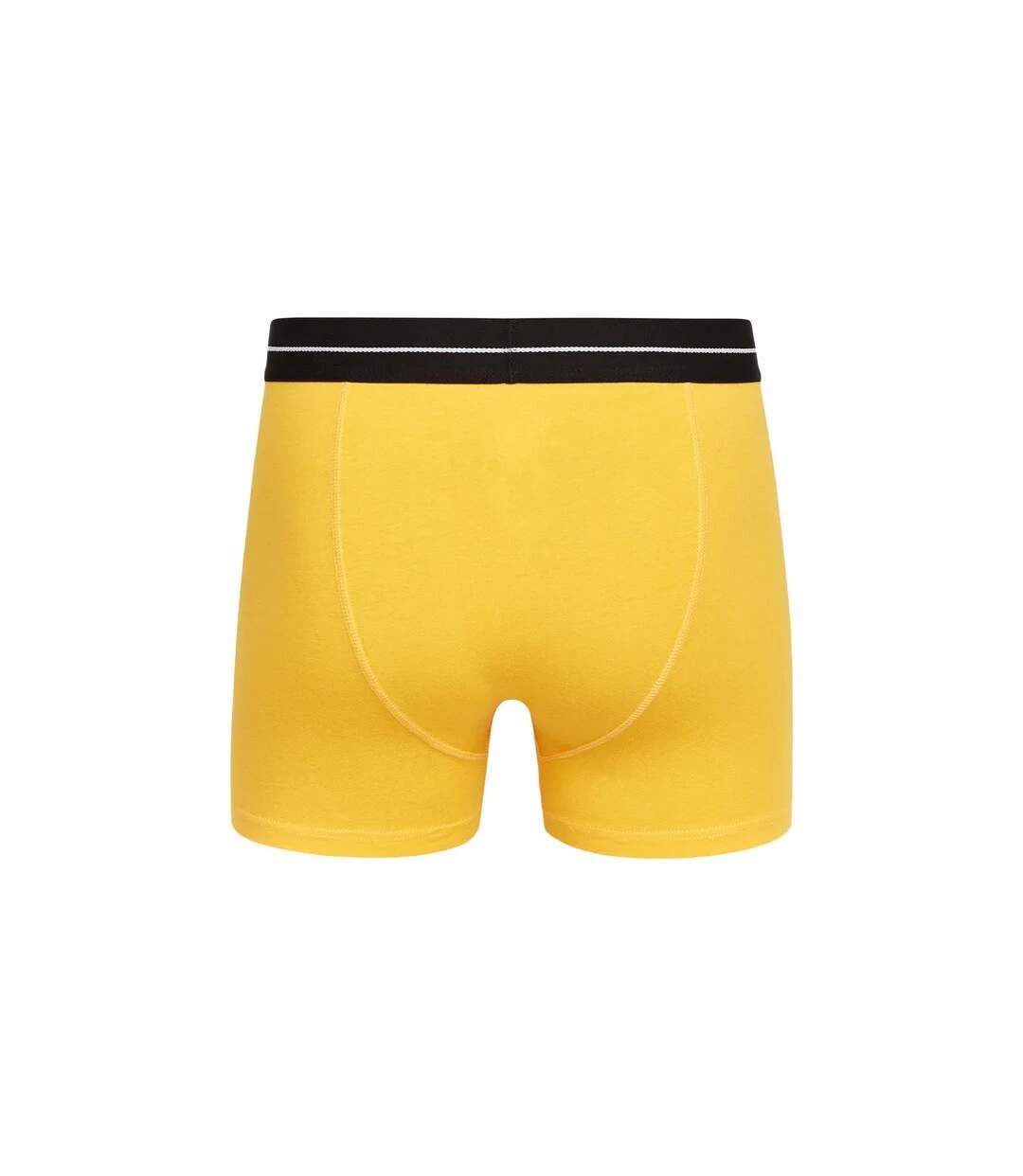 Crosshatch Mens Hexter Boxer Shorts (Pack Of 2) (Yellow) 4 Crosshatch Mens Hexter Boxer Shorts (Pack Of 2) (Yellow) - Image 2