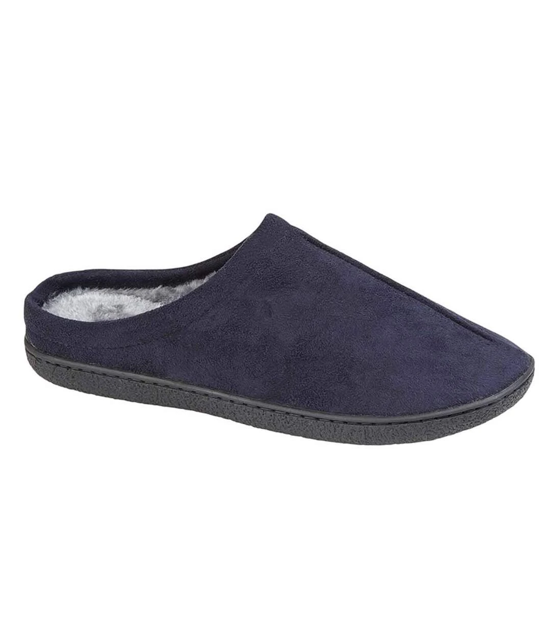 Zedzzz Mens Alex Slippers (Black) 4 Zedzzz Mens Alex Slippers (Black) - Image 2