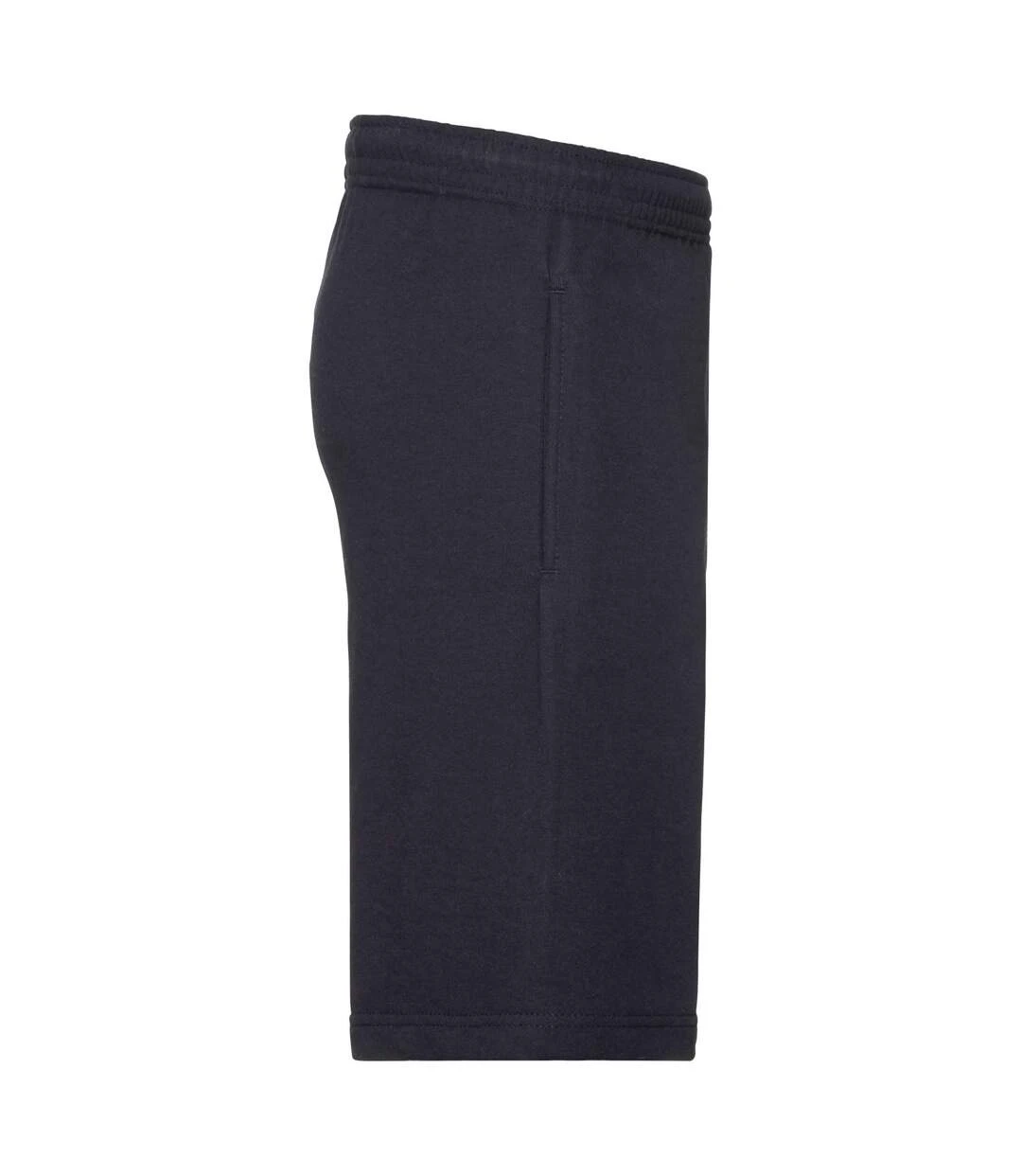 Fruit Of The Loom Mens Lightweight Casual Fleece Shorts (240 GSM) (Deep Navy) 5 Fruit Of The Loom Mens Lightweight Casual Fleece Shorts (240 GSM) (Deep Navy) - Image 3