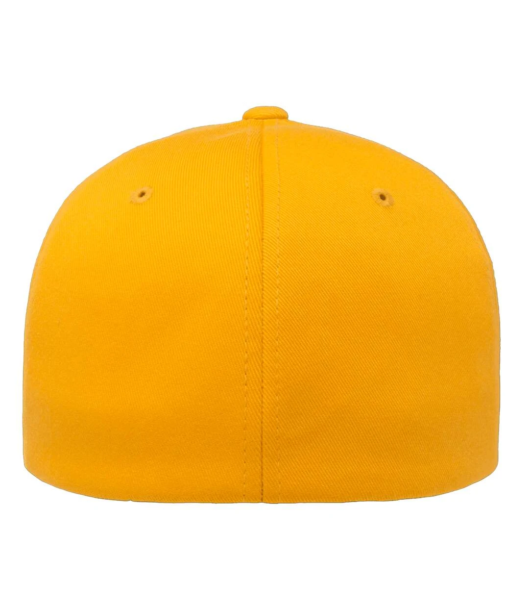 Yupoong Mens Flexfit Fitted Baseball Cap (Gold) 4 Yupoong Mens Flexfit Fitted Baseball Cap (Gold) - Image 2