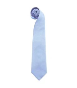 Premier® Premier Mens “Colors Plain Fashion / Business Tie (Pack Of 2) (Mid Blue) (One Size)