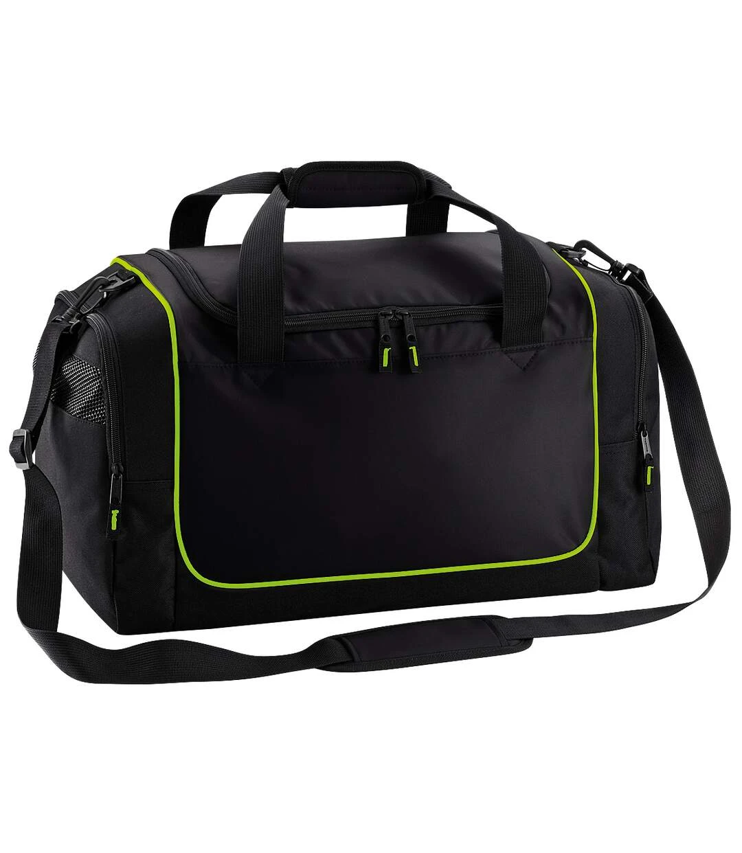 Quadra Teamwear Locker Duffel Bag (30 Liters) (Black/Lime Green) (One Size) 3 Quadra Teamwear Locker Duffel Bag (30 Liters) (Black/Lime Green) (One Size)