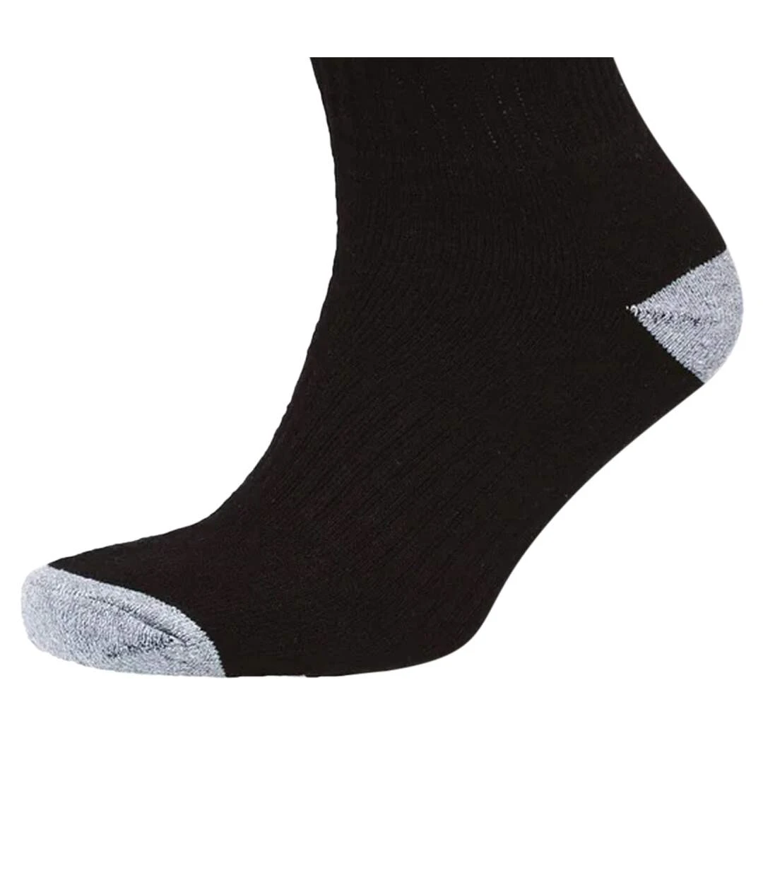 Dunlop Mens Shawlong Sports Socks (Pack Of 3) (Black) 5 Dunlop Mens Shawlong Sports Socks (Pack Of 3) (Black) - Image 3