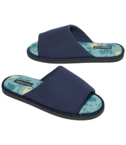 Men's Navy Summer Mules