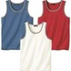 Pack Of 3 Classic Men's Tank Tops - Red Blue White -Featured Men'S Clothing Stores 0fe86ee077f80d5c1f3e3f3892cb0cfb