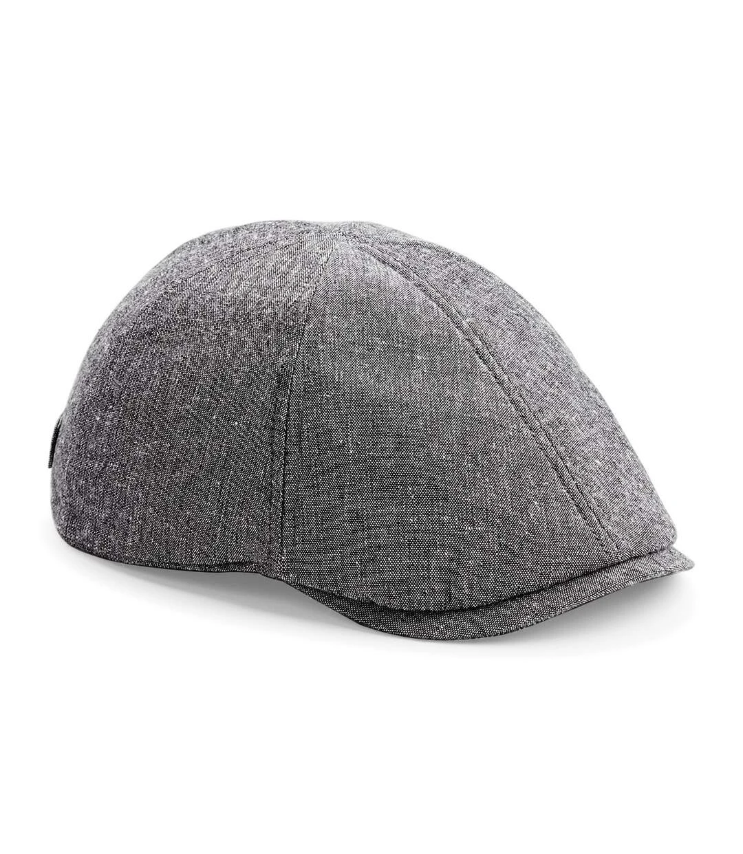 Beechfield Mens Classic Gatsby Summer Flat Cap (Grey Linen) 3 Beechfield Mens Classic Gatsby Summer Flat Cap (Grey Linen)