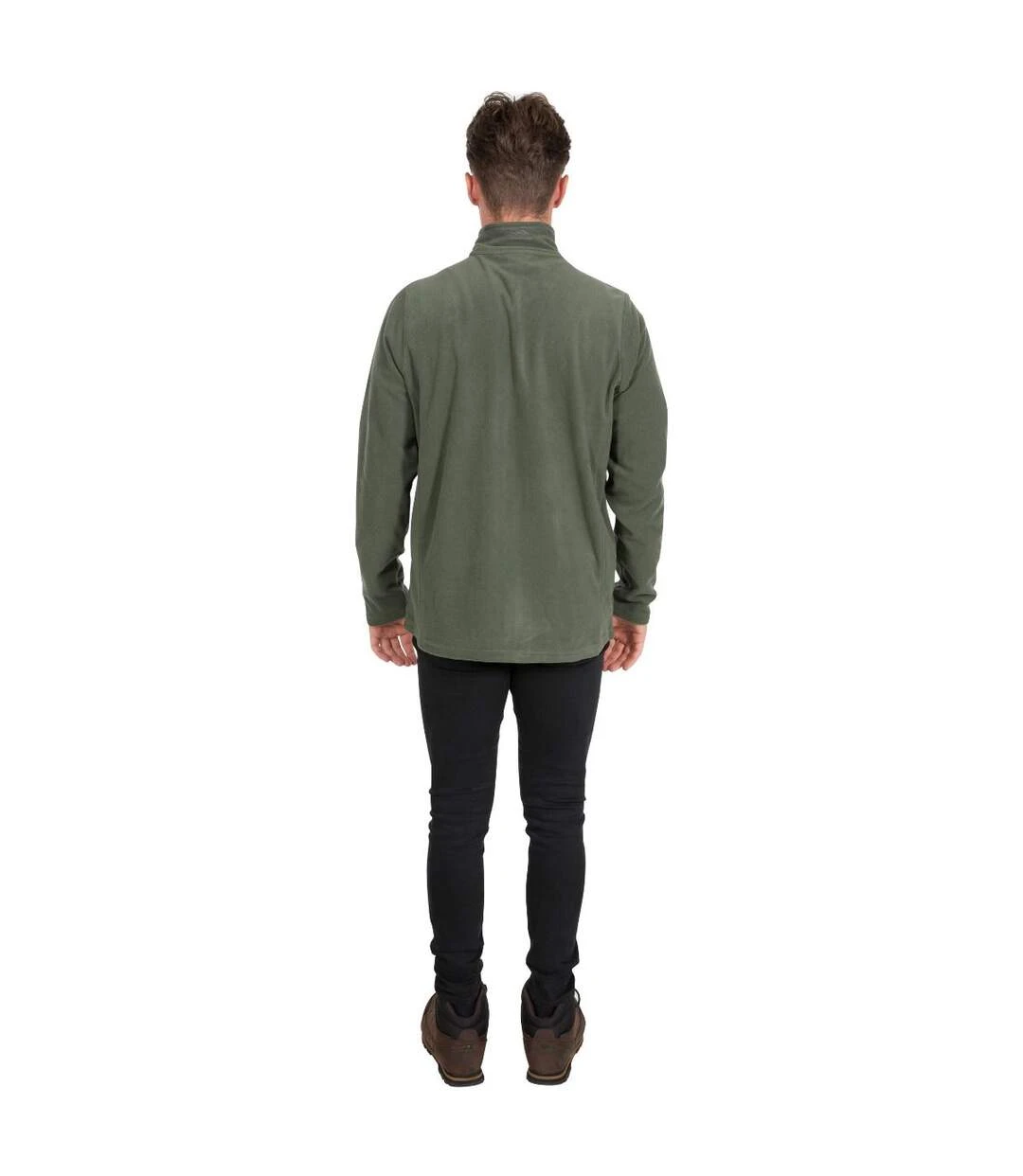 Trespass Mens Tadwick Fleece Jacket (Basil Green) 4 Trespass Mens Tadwick Fleece Jacket (Basil Green) - Image 2