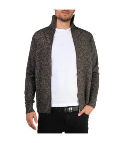 Krisp Mens Woollen Zip Up Funnel Neck Sweater (Brown) -Featured Men'S Clothing Stores 126EAAC9ED8707061C2E40F026F60A2DEDB7ED009CBB21C1F32BB786549B19A2