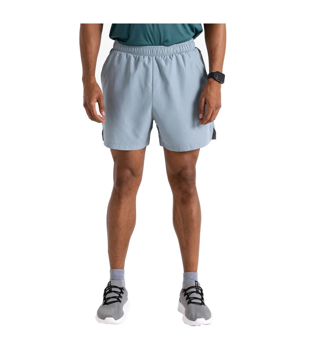 Regatta Mens Gym Shorts (Slate) 6 Regatta Mens Gym Shorts (Slate) - Image 4