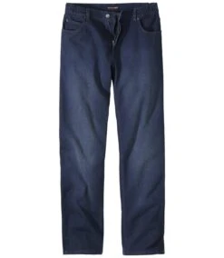 Men's Blue Regular Stretch Jeans