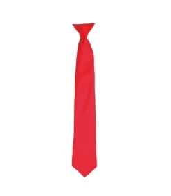 Premier® Premier Colors Mens Satin Clip Tie (Teal) (One Size)