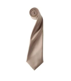 Premier® Premier Mens Plain Satin Tie (Narrow Blade) (Light Blue) (One Size)
