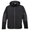 Portwest Mens Hooded Soft Shell Jacket (Black) -Featured Men'S Clothing Stores 19323189F7D4C138AE58E4283BD1C35A23E29678C0D3600799E55A3324F20C08