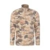 Mountain Warehouse Mens Camber II Camo Half Zip Fleece Top (Beige) -Featured Men'S Clothing Stores 19F8F8EE5A384FA60F210E20AB3174E688F74C0FF6C16882FA10D73A6DCF9AE6