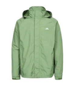 Trespass Mens Nabro II Waterproof Jacket (Spinach)