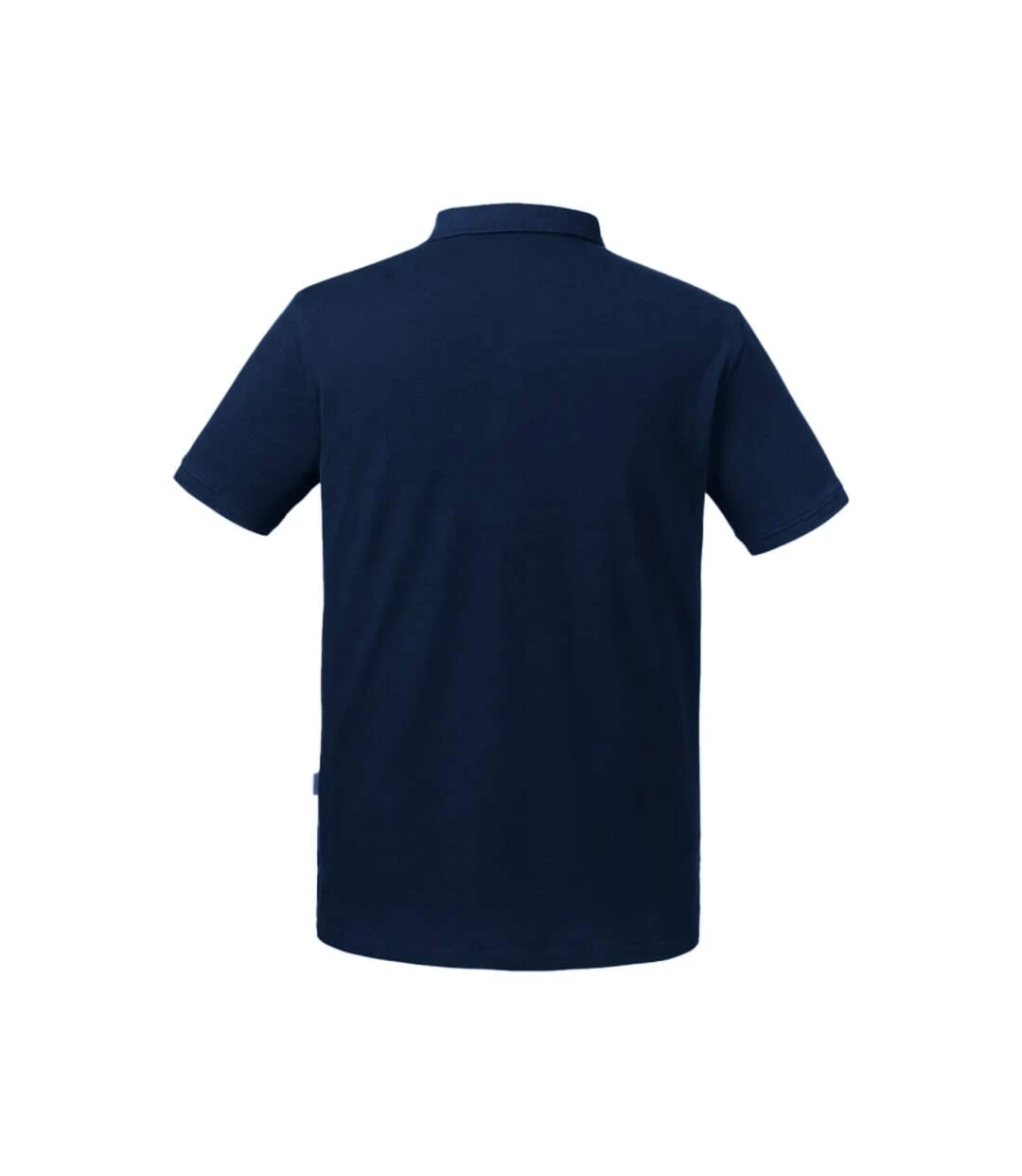 Russell Mens Pure Organic Polo (French Navy) 4 Russell Mens Pure Organic Polo (French Navy) - Image 2