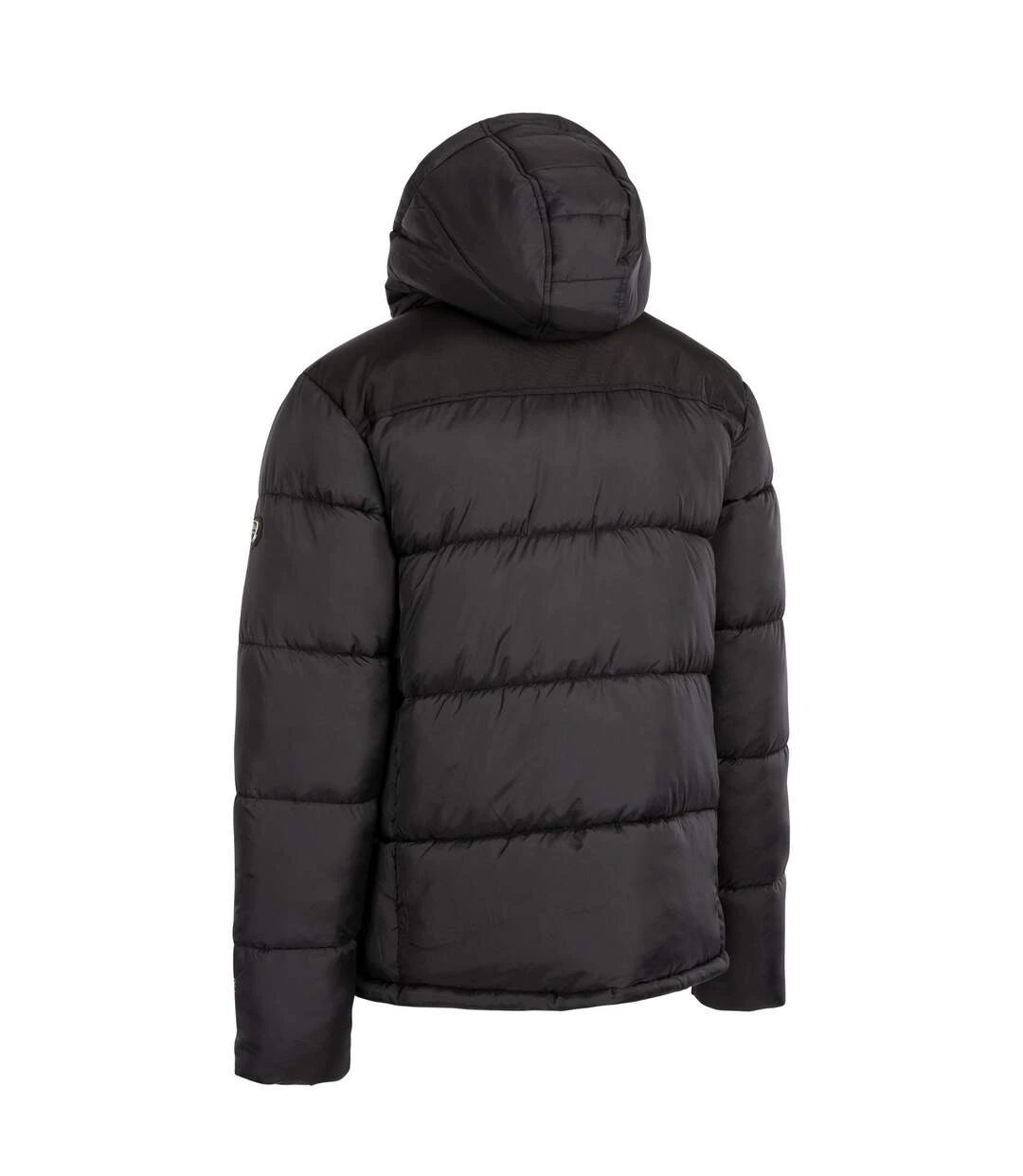 Trespass Mens Parkstone Quilted Jacket (Black) 4 Trespass Mens Parkstone Quilted Jacket (Black) - Image 2