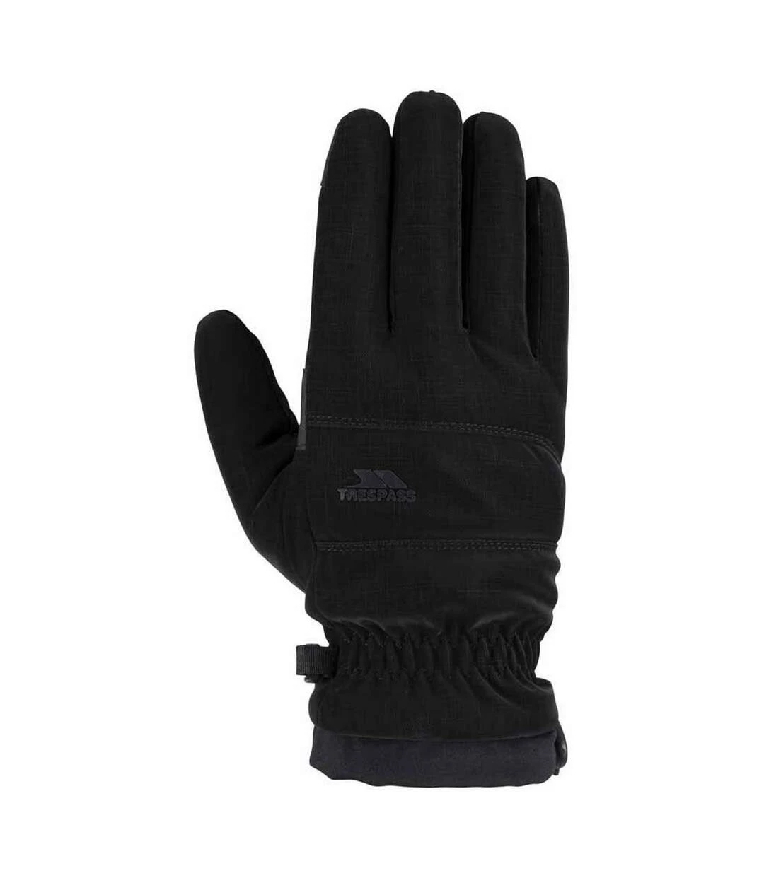 Trespass Unisex Adult Tista Gloves (Black) (XL) 4 Trespass Unisex Adult Tista Gloves (Black) (XL) - Image 2