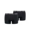 Puma Mens Basic Boxer Shorts (Pack Of 2) (Black)