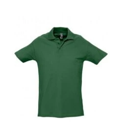 SOLS Mens Spring II Short Sleeve Heavyweight Polo Shirt (Forest Green)