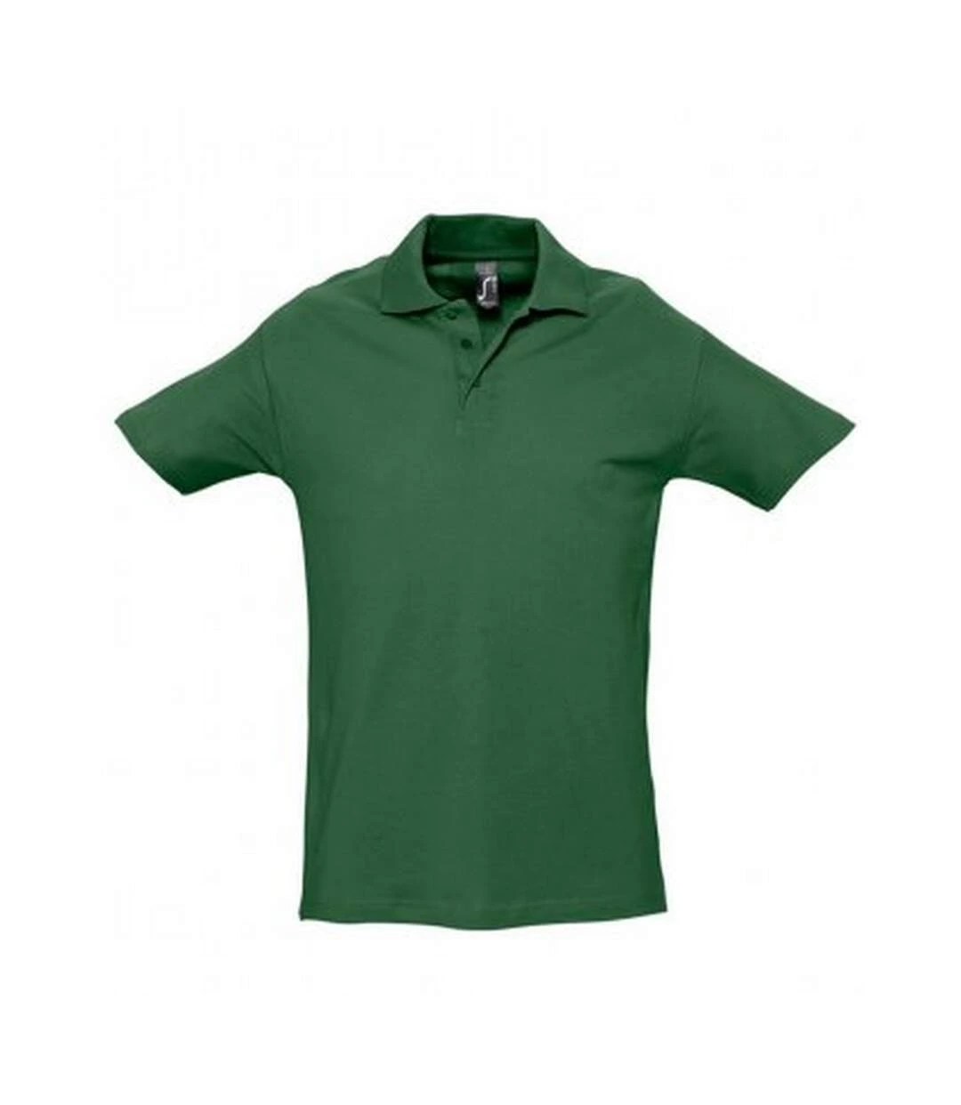 SOLS Mens Spring II Short Sleeve Heavyweight Polo Shirt (Forest Green) 3 SOLS Mens Spring II Short Sleeve Heavyweight Polo Shirt (Forest Green)