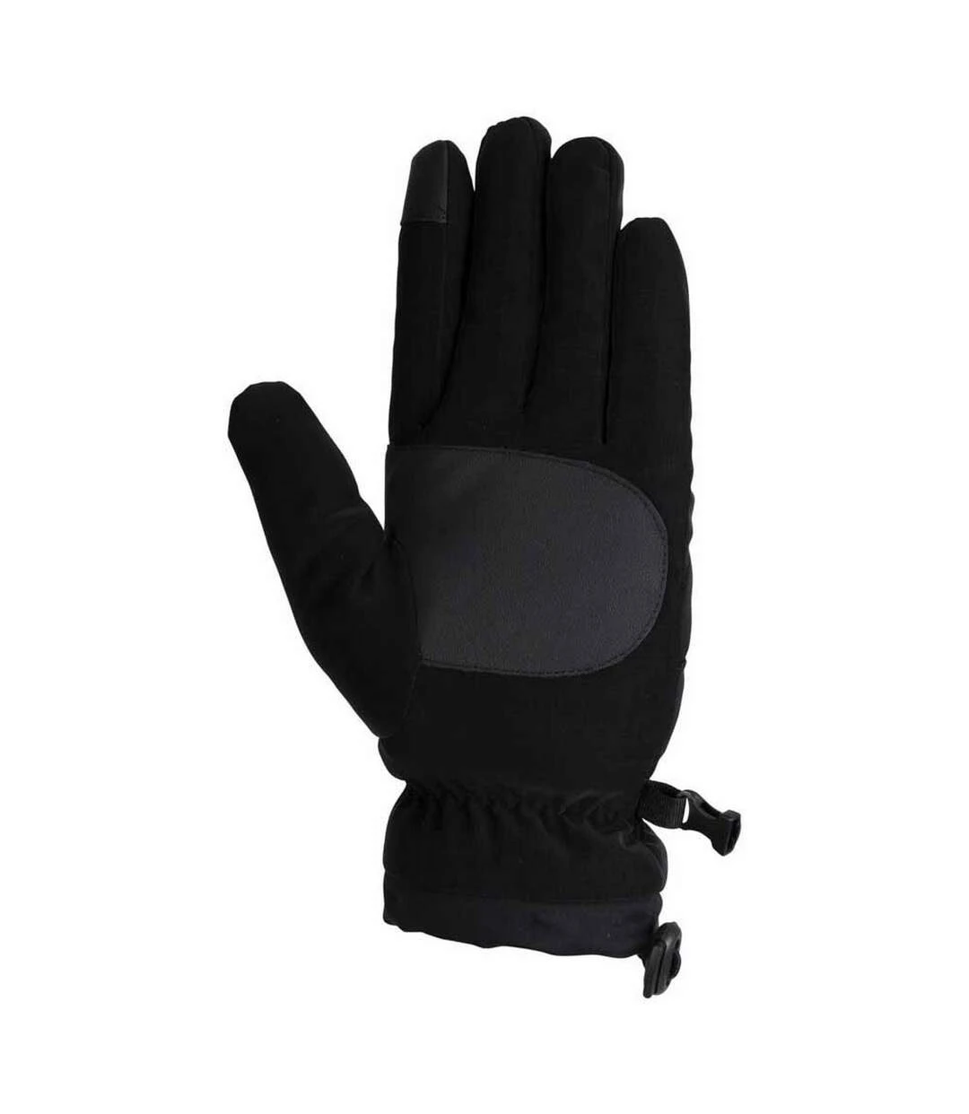 Trespass Unisex Adult Tista Gloves (Black) (XL) 3 Trespass Unisex Adult Tista Gloves (Black) (XL)