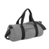Bagbase Plain Varsity Barrel/Duffel Bag (20 Liters) (Gray Marl/Black) (One Size) -Featured Men'S Clothing Stores 2125F8E179780DFFE38099AB46E569F8C06285BE8F0E0652228E6075E357E588