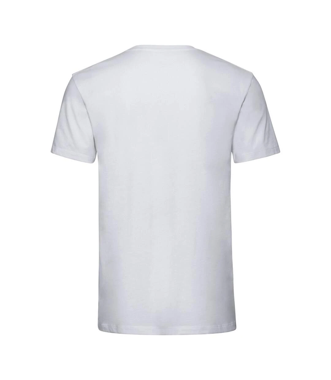 Russell Mens Authentic Pure Organic T-Shirt (White) 4 Russell Mens Authentic Pure Organic T-Shirt (White) - Image 2