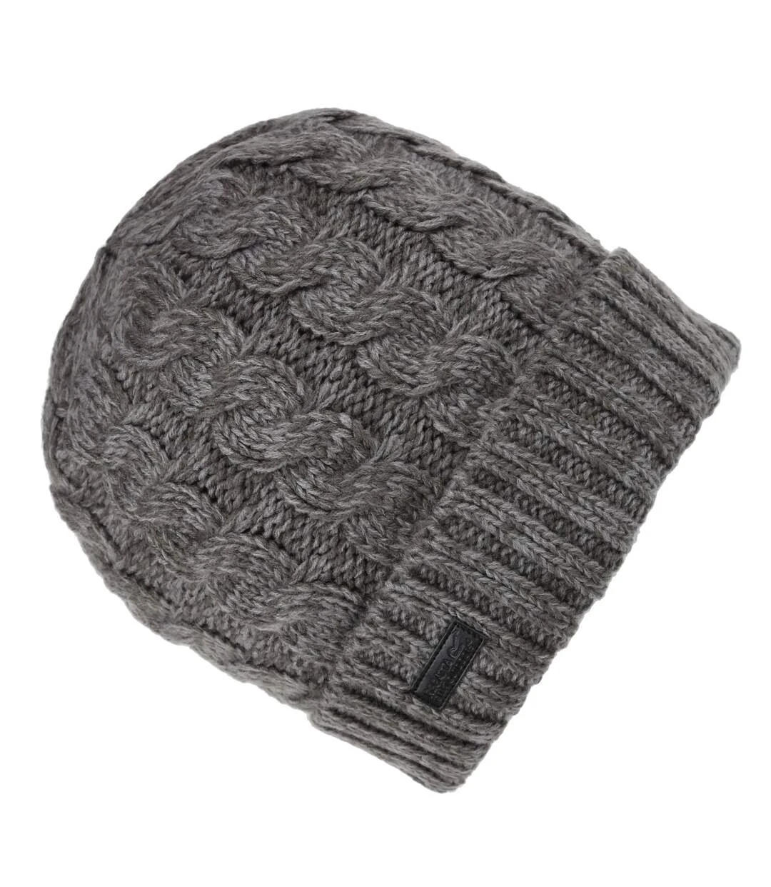 Regatta Mens Harrell III Winter Hat (Storm Grey Marl) 4 Regatta Mens Harrell III Winter Hat (Storm Grey Marl) - Image 2