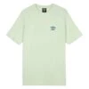 Umbro Mens Core Small Logo T-Shirt (Subtle Green/Lyons Blue)