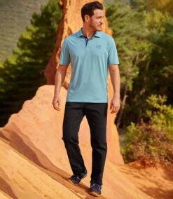 Pack Of 2 Men's Casual Jeans - Black Blue -Featured Men'S Clothing Stores 2580421a5a17cf359b41968405179556