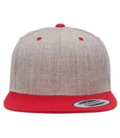 Yupoong Mens The Classic Premium Snapback 2-Tone Cap (Heather/Red) -Featured Men'S Clothing Stores 25AD95EF00CE0C9FA14291F822E1D4FCA1CB8D5D9C0F00AB60FD8D1CC7ADF3CC