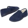 Men's Navy Velour Slippers 1 Men's Navy Velour Slippers -Featured Men'S Clothing Stores 25ee715c0df6d5c085d20ceb7c8b6c54