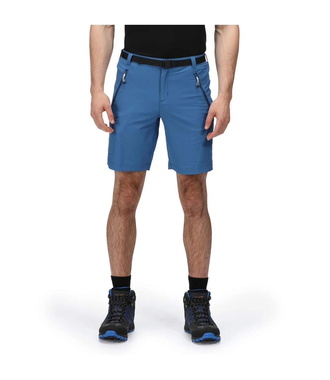 Regatta Mens Xert III Stretch Shorts (Dynasty Blue) 6 Regatta Mens Xert III Stretch Shorts (Dynasty Blue) - Image 4