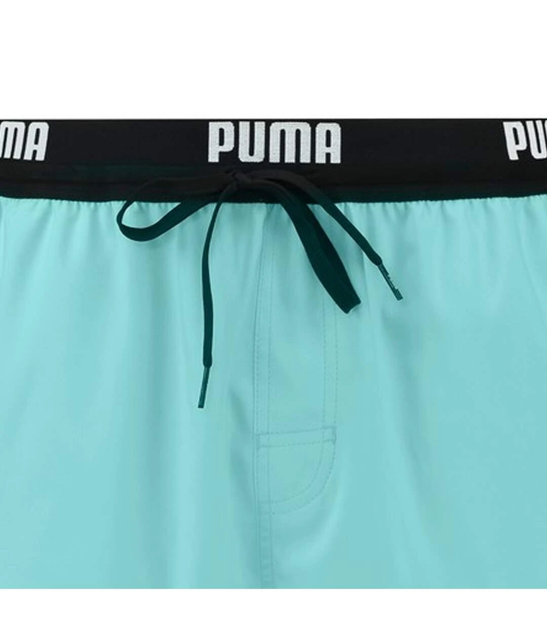 Puma Mens Repeat Logo Swimming Shorts (Electric Mint) 5 Puma Mens Repeat Logo Swimming Shorts (Electric Mint) - Image 3