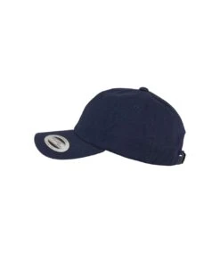 Flexfit Unisex Adult Yupoong Cotton Twill Low Profile Baseball Cap (Navy)