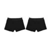 Wolf & Harte Mens Bamboo Rich Boxer Shorts (Pack Of 2) (Black) -Featured Men'S Clothing Stores 2A367FBCC44FB48025DB0453847FF949923416BDD65ADEF8A7A50739B62CC8C7