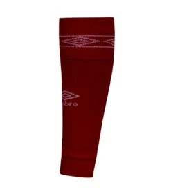 Umbro Mens Diamond Leg Sleeves (Vermillion/White)