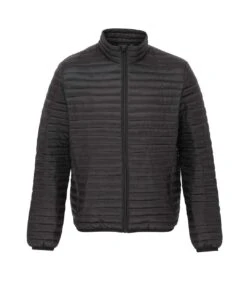 2786 Mens Tribe Fineline Padded Jacket (Black)