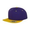Yupoong Mens The Classic Premium Snapback 2-Tone Cap (Purple/Gold) -Featured Men'S Clothing Stores 2DDFA4862E073D97317AE1D0AC8A2E7751BE6EEE7B065902697658DF324EB870