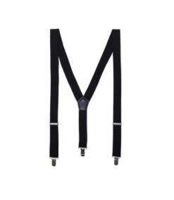 Premier® Premier Mens Clip On Braces (Black) (One Size)